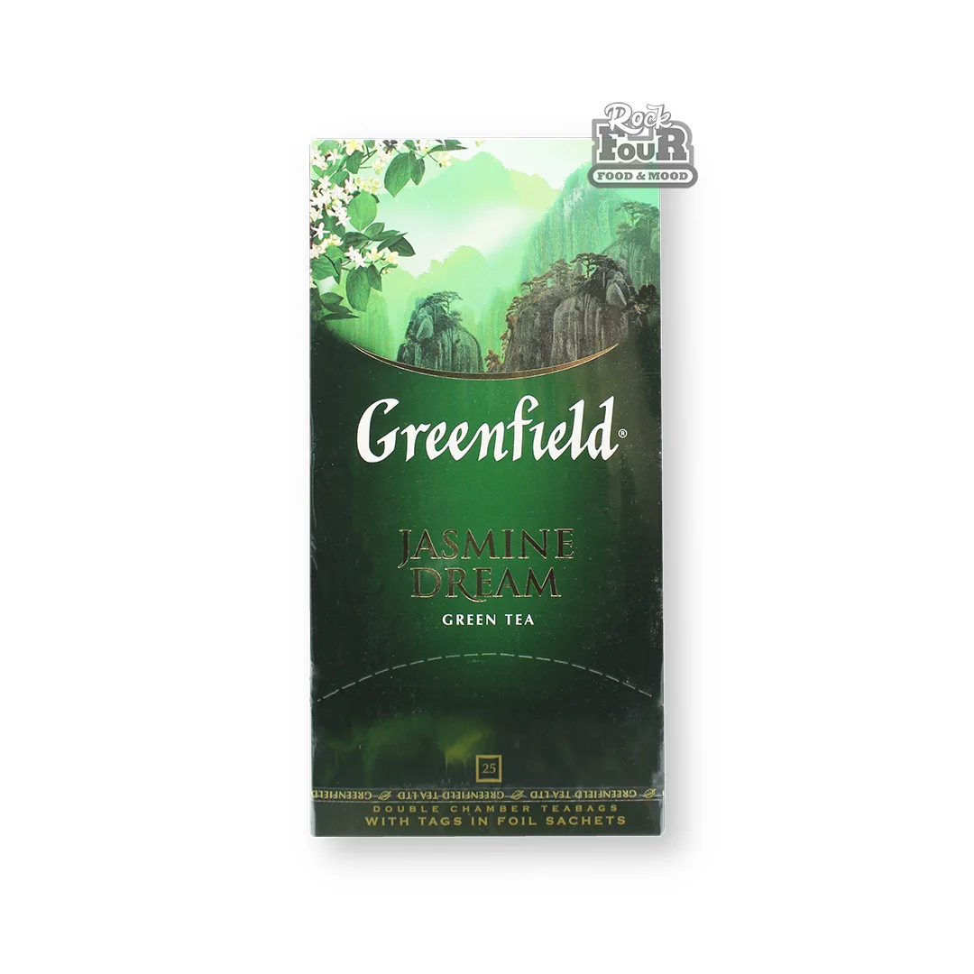 Կանաչ թեյ «Greenfield Jasmine Dream» բեյխային, անուշաբուրված հասմիկով 25հատ